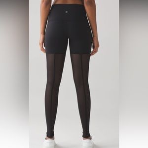 Lululemon wunder under lab night mesh leggings